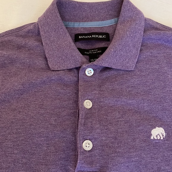 Banana Republic Slim Fit Mens Golf Shirt Size XS - Picture 4 of 12